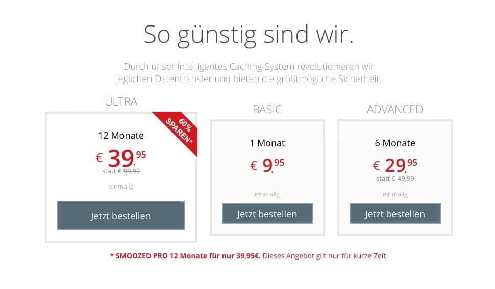 smoozed multihoster angebot